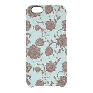 Floral Pattern 13 Clear iPhone 6/6S Case