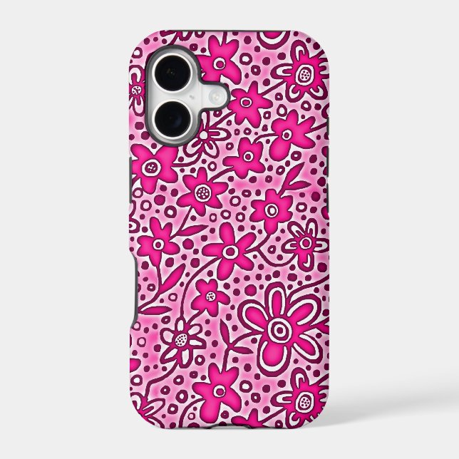 Floral Pattern 190112v2 Iphone Case (Back)