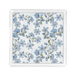 Floral pattern 2 2 acrylic tray