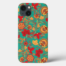 Floral pattern 2 2 iPhone 13 case