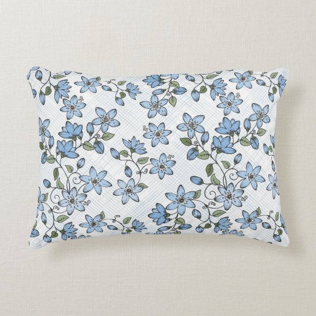 Floral pattern 2 2 decorative pillow (Front)