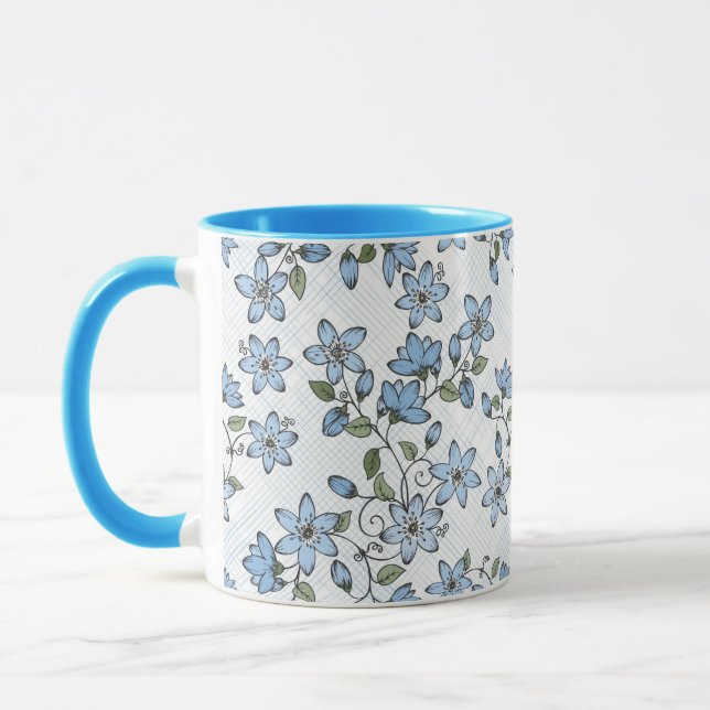 Floral pattern 2 2 mug (Left)