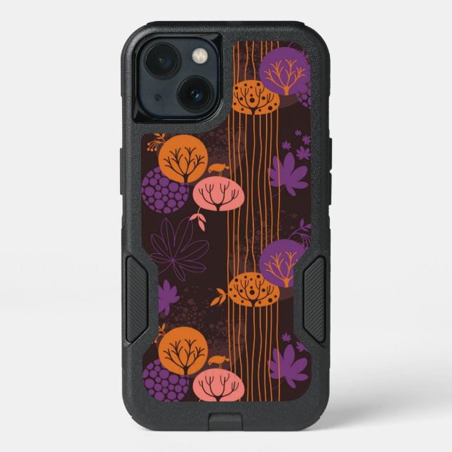 Floral pattern 2 2 otterbox iPhone case (Back)