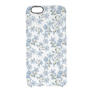 Floral pattern 2 2 clear iPhone 6/6S case