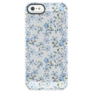 Floral pattern 2 2 permafrost iPhone SE/5/5s case