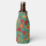 Floral pattern 2 3 bottle cooler