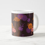 Floral pattern 2 3 large coffee mug