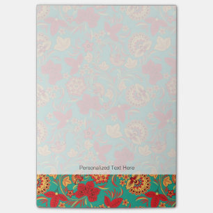 Floral pattern 2 3 post-it notes