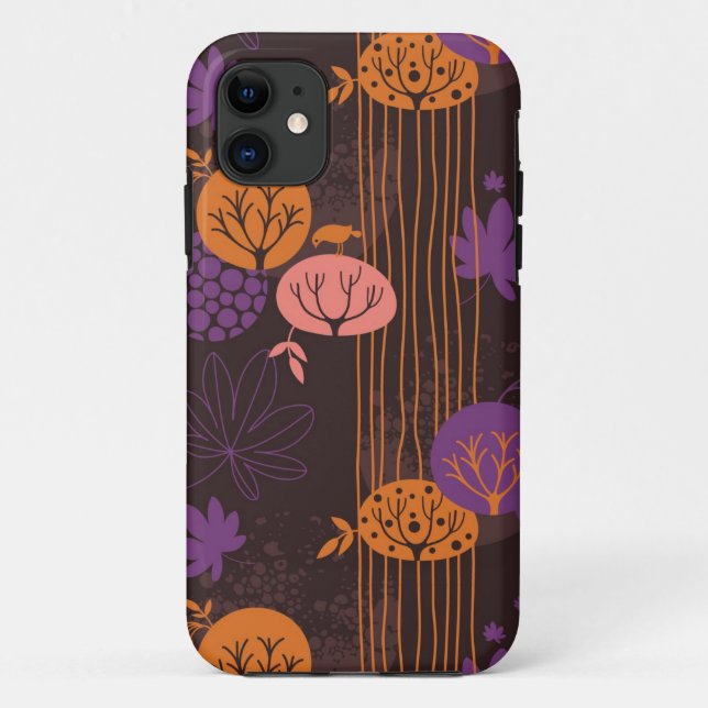 Floral pattern 2 Case-Mate iPhone case (Back)