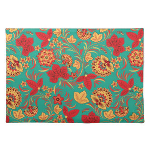 Floral pattern 2 cloth placemat