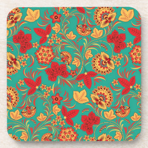 Floral pattern 2 coaster