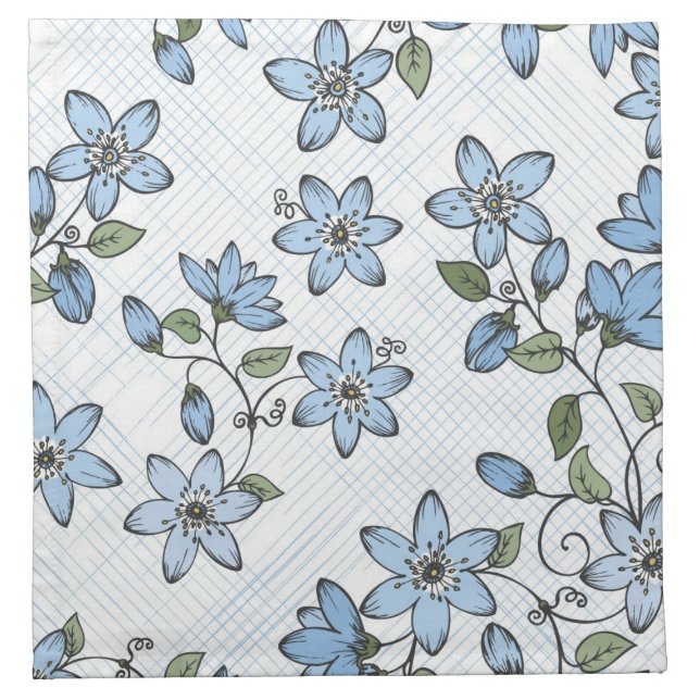 Floral pattern 2 napkin (Front)