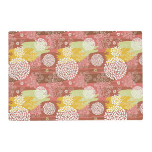 Floral pattern 2 placemat