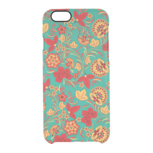 Floral pattern 2 clear iPhone 6/6S case