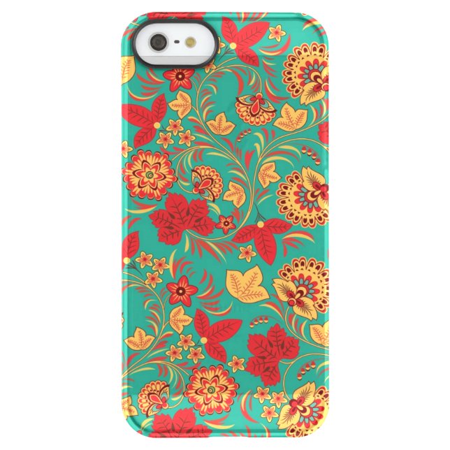 Floral pattern 2 uncommon iPhone case (Back)