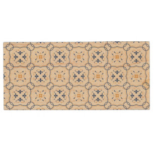 Floral Pattern 2 Wood USB Flash Drive