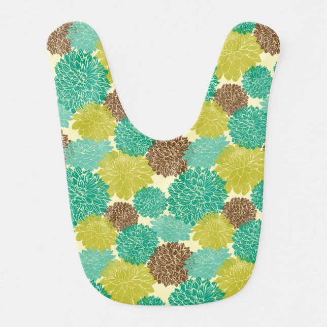Floral Pattern 3 Bib (Front)