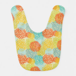 Floral pattern 3 bib