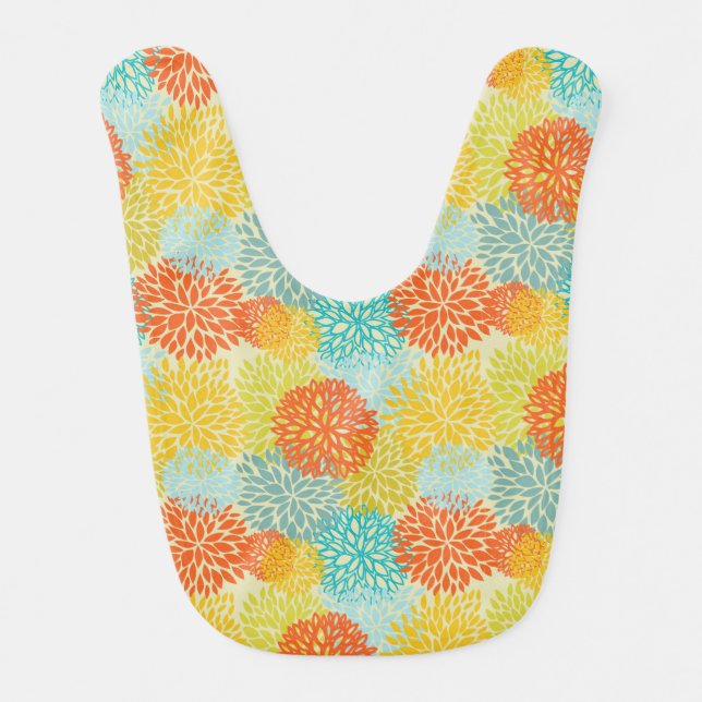 Floral pattern 3 bib (Front)