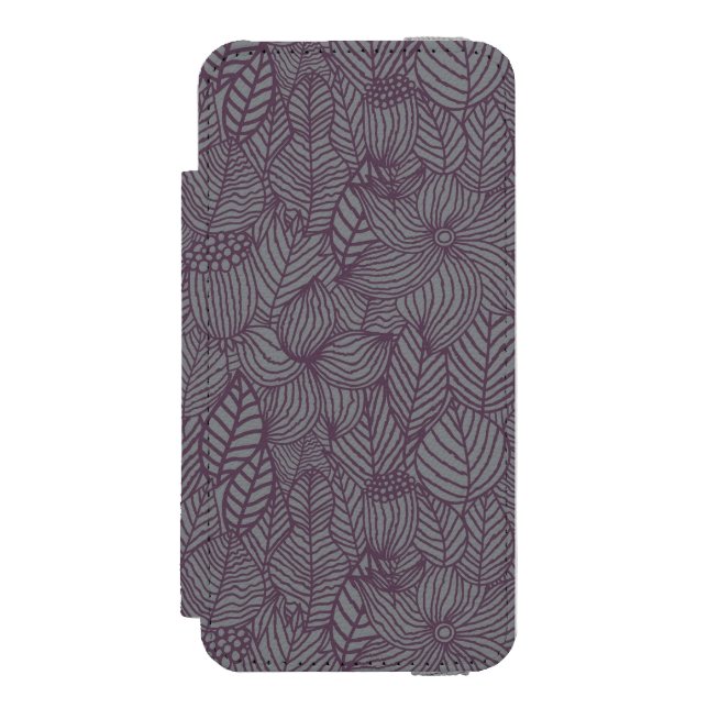 Floral Pattern 3 Incipio iPhone Wallet Case (Folio Front)