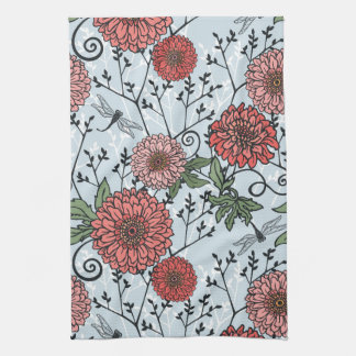 Floral pattern 3 kitchen towel