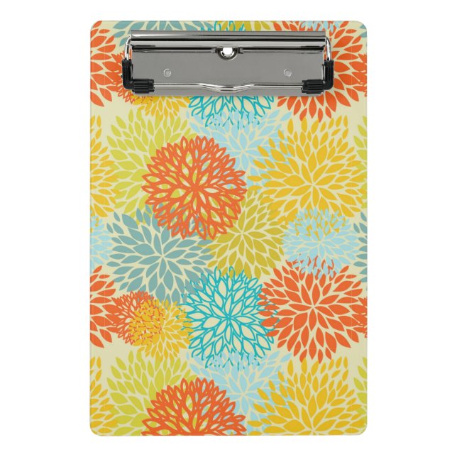 Floral pattern 3 mini clipboard (Front)