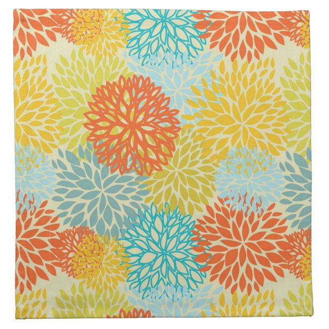 Floral pattern 3 napkin (Front)
