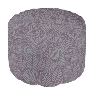 Floral Pattern 3 Pouf