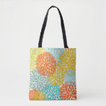 Floral pattern 3 tote bag
