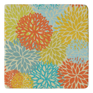 Floral pattern 3 trivet
