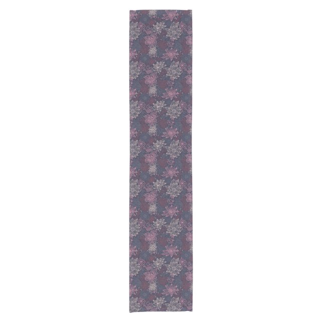Floral pattern 4 2 short table runner (Front)