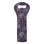 Floral pattern 4 3 wine bag