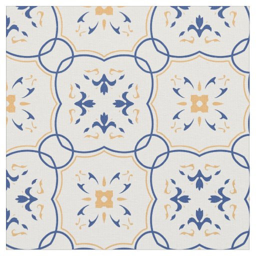 Floral Pattern 4 Fabric