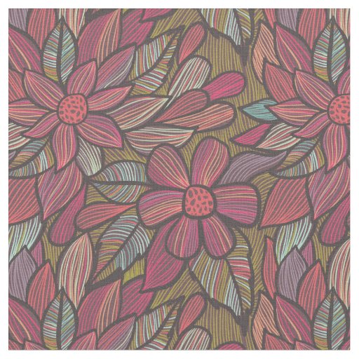 Floral pattern 4 fabric