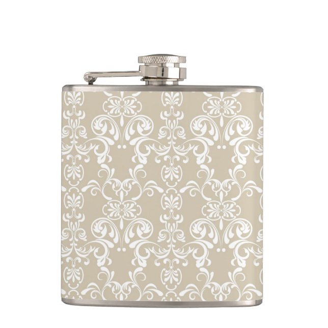 Floral Pattern 4 Flask (Front)