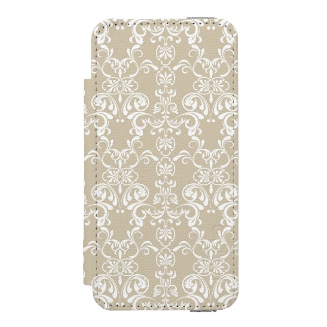 Floral Pattern 4 Incipio iPhone Wallet Case (Folio Front)