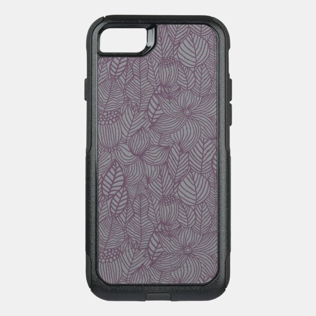 Floral Pattern 4 Otterbox iPhone Case (Back)