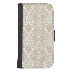 Floral Pattern 4 Galaxy S4 Wallet Case