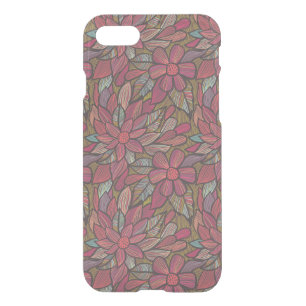Floral pattern 4 iPhone SE/8/7 case