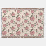 Floral pattern 5 2 throw blanket