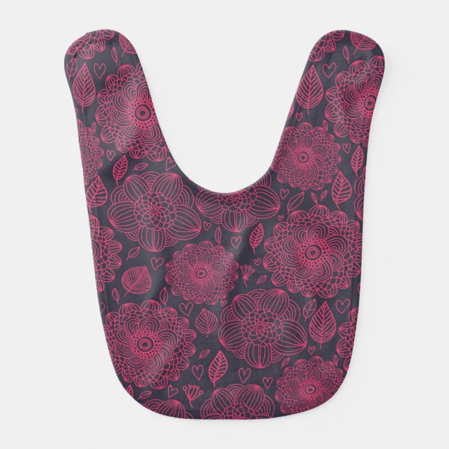 Floral Pattern 5 Bib (Front)