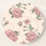 Floral pattern 5 coaster