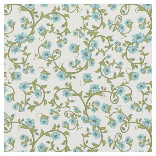 Floral Pattern 5 Fabric