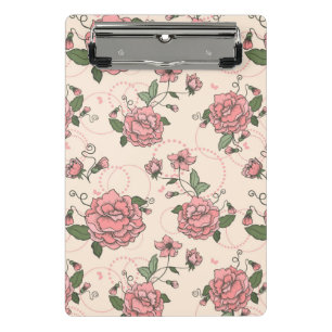 Floral pattern 5 mini clipboard