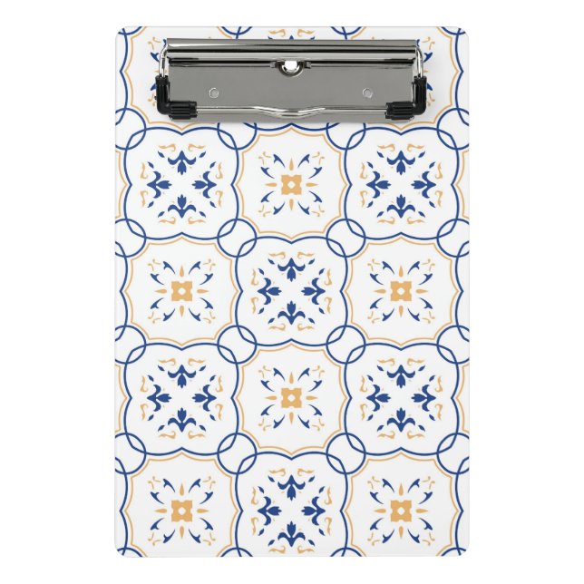 Floral Pattern 5 Mini Clipboard (Front)