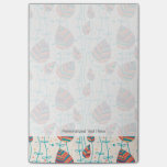 Floral pattern 5 post-it notes