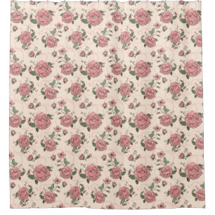 Floral pattern 5 shower curtain