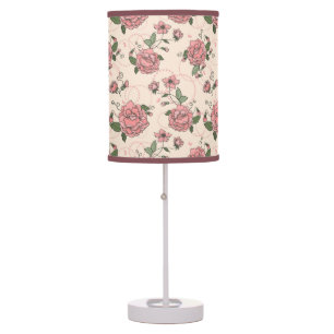 Floral pattern 5 table lamp