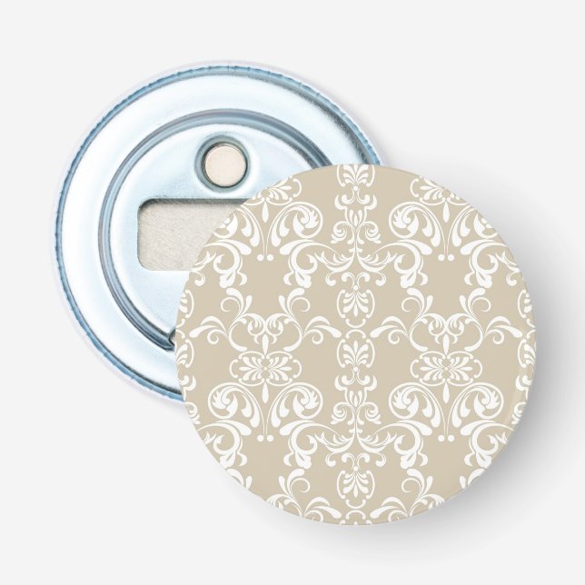 Floral Pattern 6 Bottle Opener (Front)