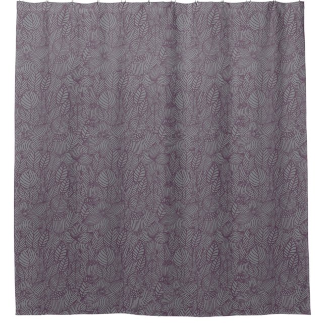Floral Pattern 7 Shower Curtain (Front)